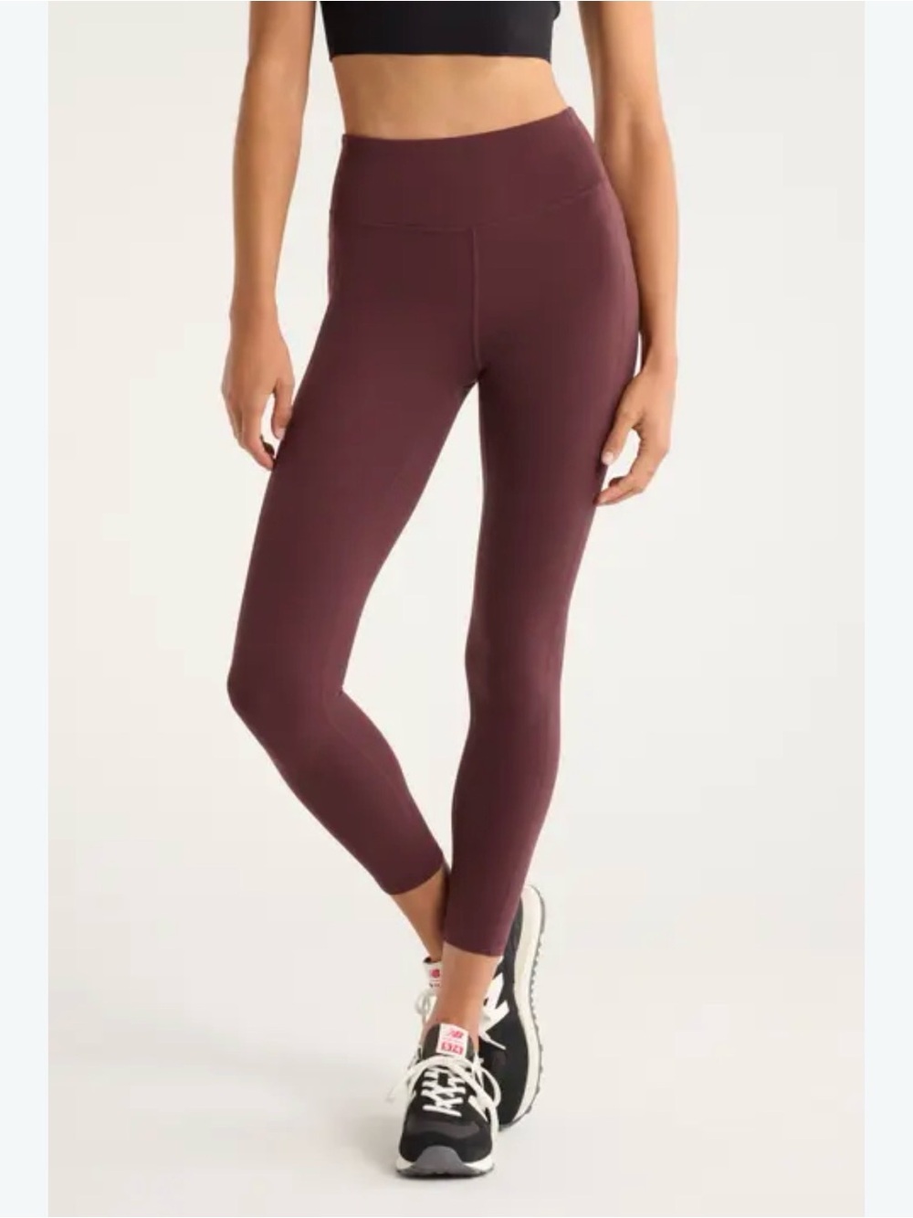 Zella High-Waist Active Leggings - brown